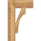 Ekena Millwork Westlake Block Rough Sawn Bracket, Western Red Cedar, 6"W x 20"D x 32"H BKT06X20X32WTL05RWR - alternate 3